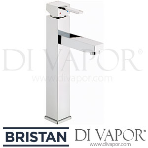 Bristan QD TBAS C Quadrato Tall Basin Mixer (without Waste) Bathroom Tap Spare Parts